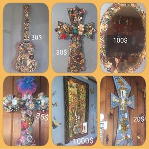 Bling wall hangings